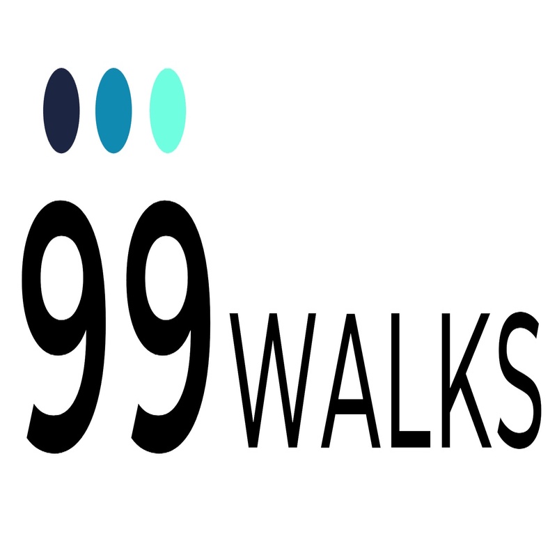 99 Walks headshot on display of the website